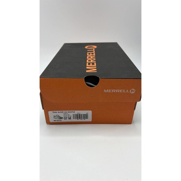 Merrell Girls Big Kids Trail Glove 5 A/C Size 7 Brand New in Box - Picture 5 of 5